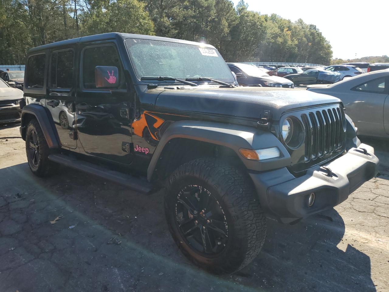 VIN 1C4HJXDG8MW712467 2021 JEEP WRANGLER no.4