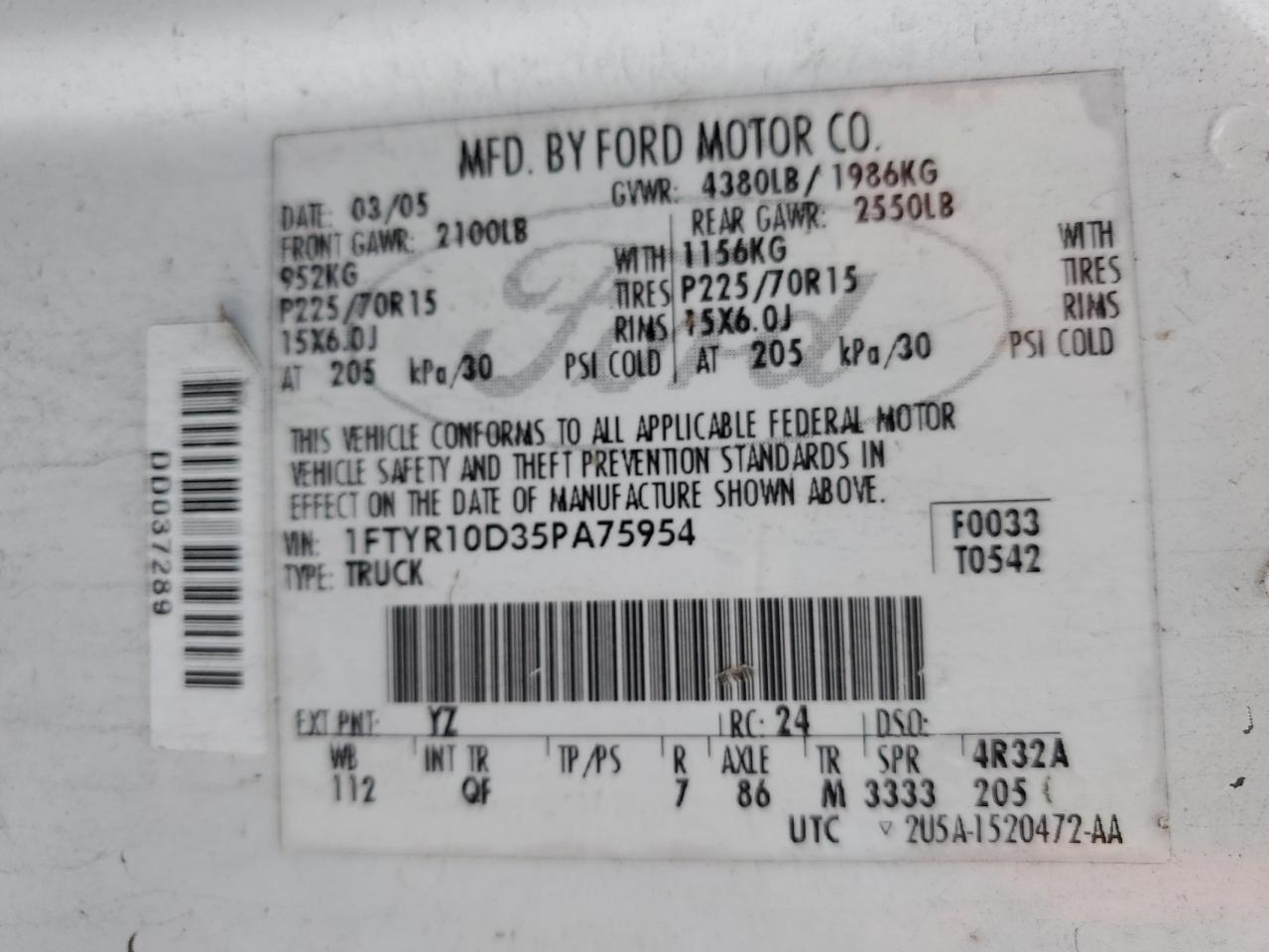 2005 Ford Ranger - Image 12
