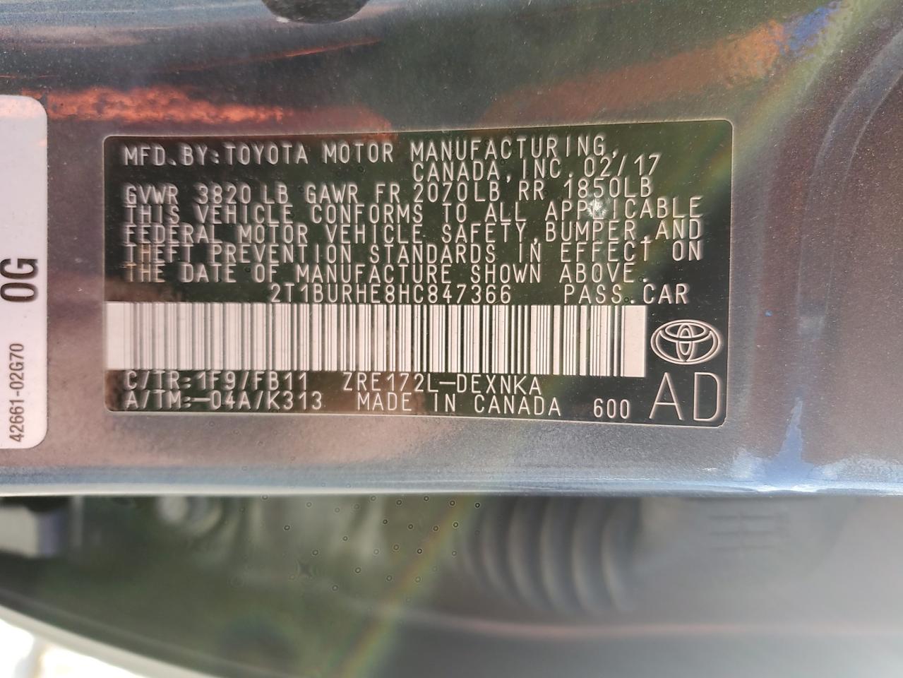 2017 Toyota Corolla - Image 13
