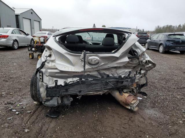 Coupet HYUNDAI VELOSTER 2017 Srebrny