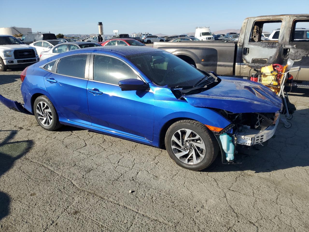 VIN 19XFC2F73GE248956 2016 HONDA CIVIC no.4