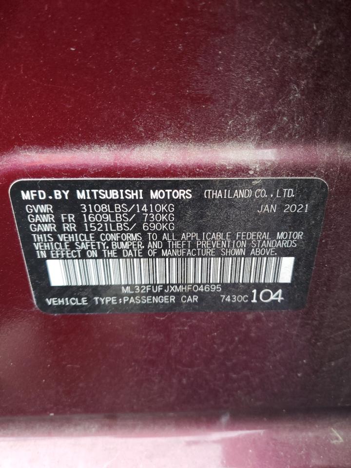 2021 Mitsubishi Mirage - Image 12