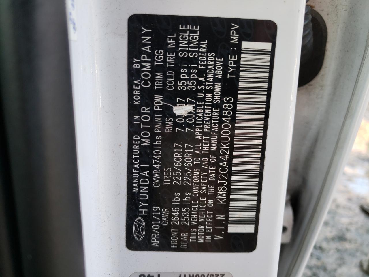 2019 Hyundai Tucson - Image 13