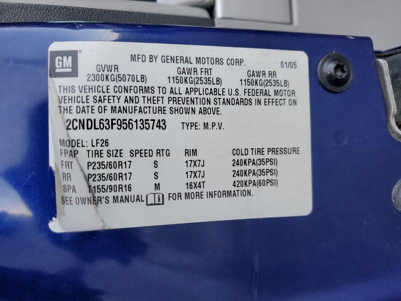 2005 Chevrolet Equinox - Image 13