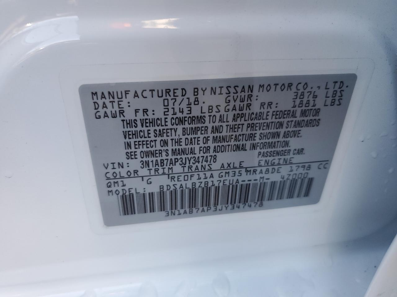 2018 Nissan Sentra - Image 13