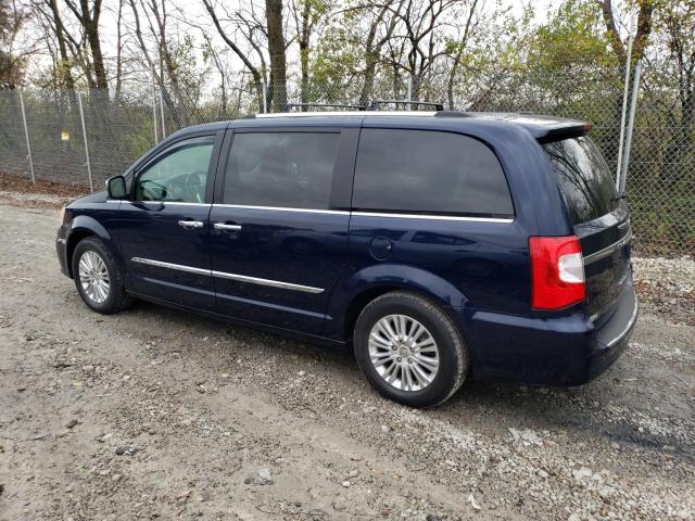  CHRYSLER MINIVAN 2012 Granatowy