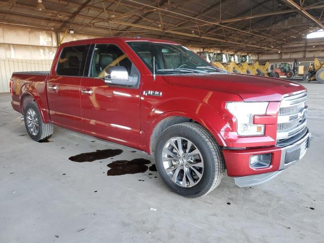 Пикапы FORD F-150 2015 Красный