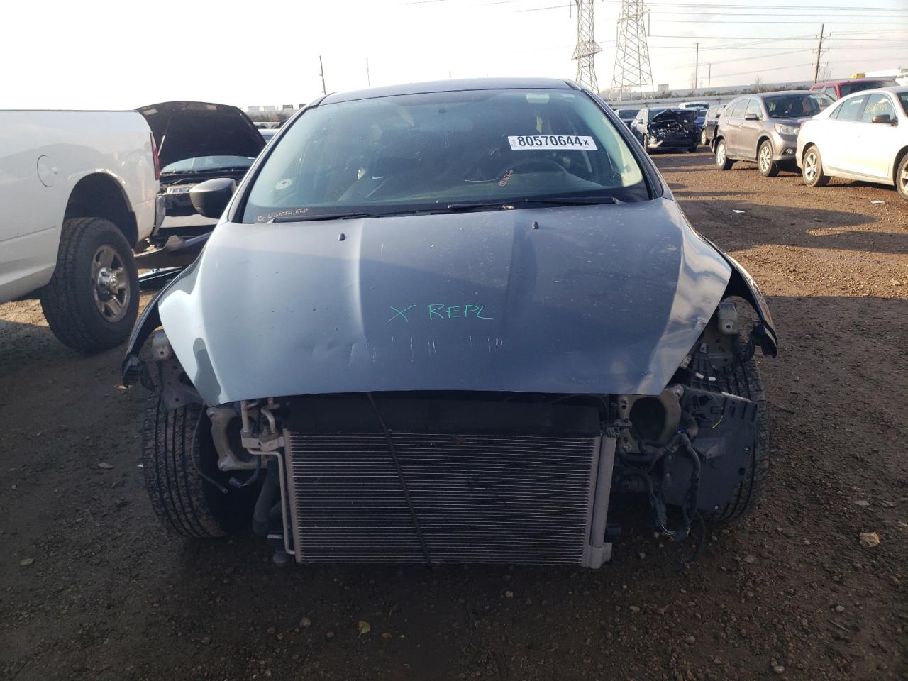 VIN 1FADP3E26HL302417 2017 FORD FOCUS no.5