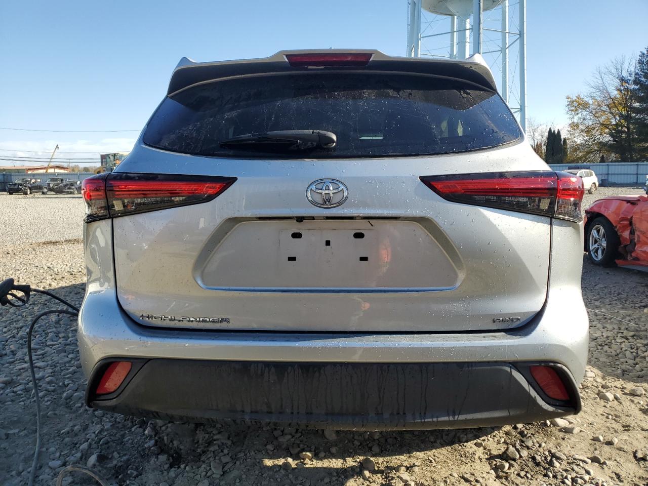 2020 Toyota Highlander L VIN: 5TDCZRBH2LS519451 Lot: 78416334