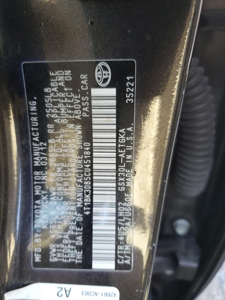 2012 Toyota Avalon - Image 12