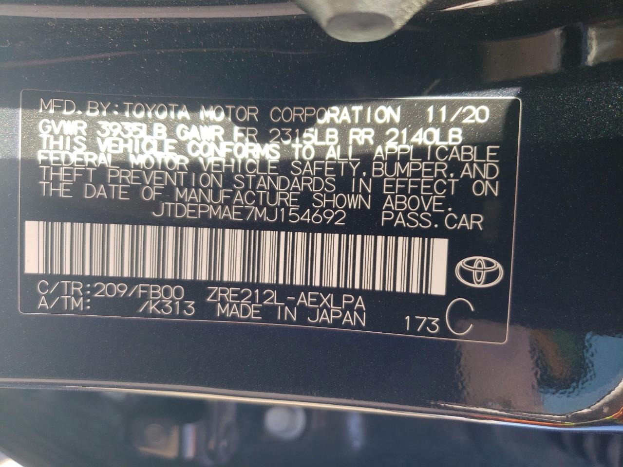 2021 Toyota Corolla - Image 13