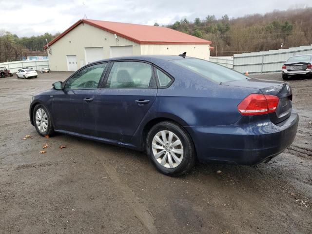 Седани VOLKSWAGEN PASSAT 2015 Синій