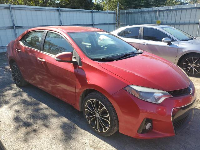  TOYOTA COROLLA 2014 Red