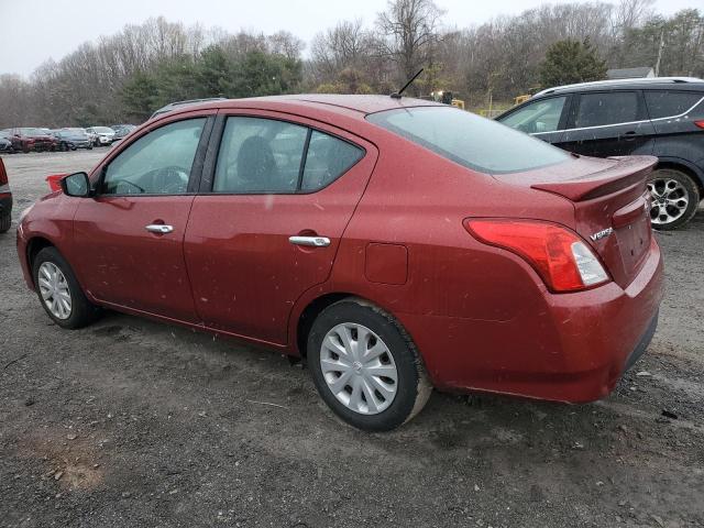  NISSAN VERSA 2017 Бордовый