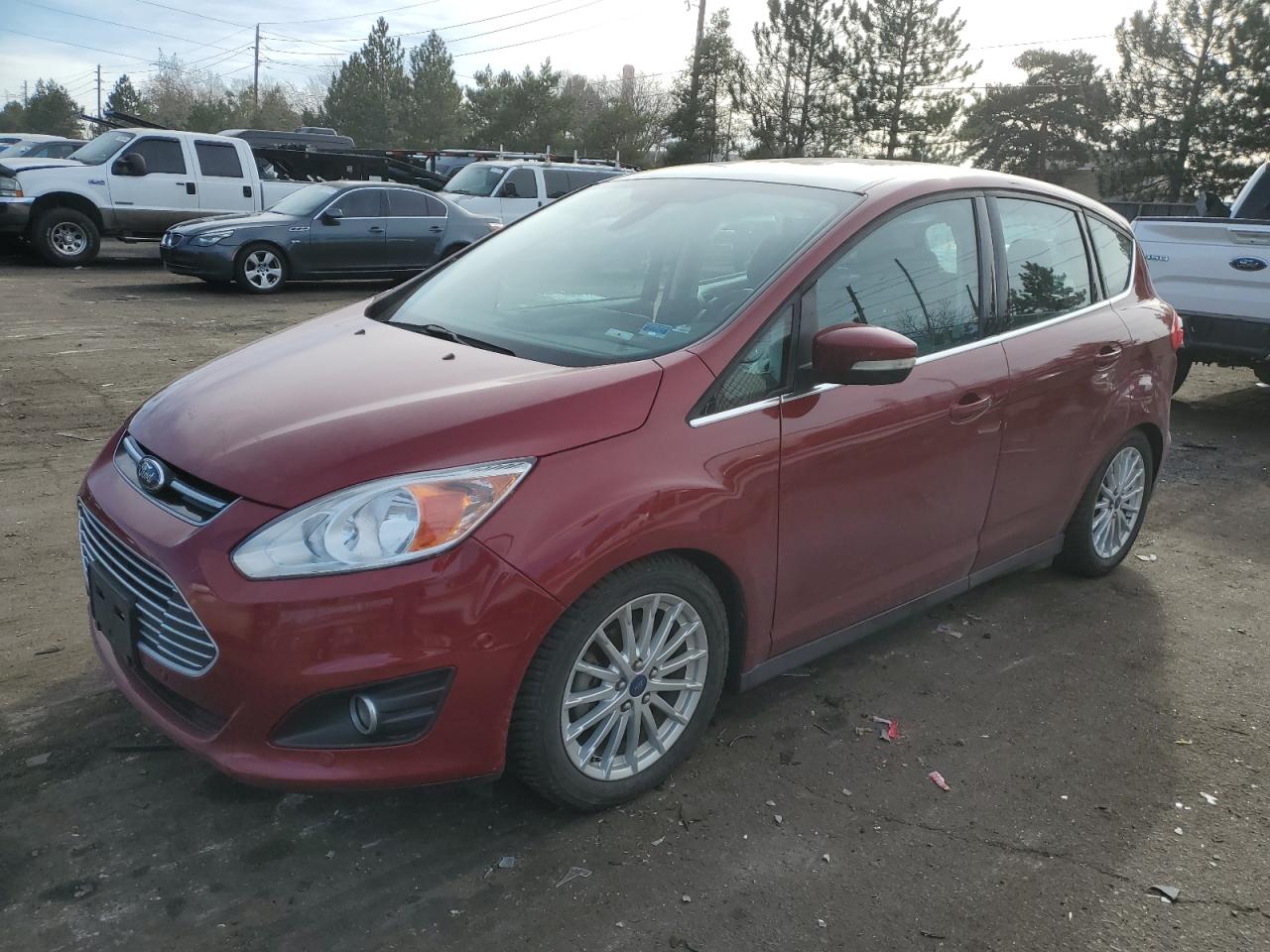 VIN 1FADP5BU9EL506612 2014 FORD CMAX no.1