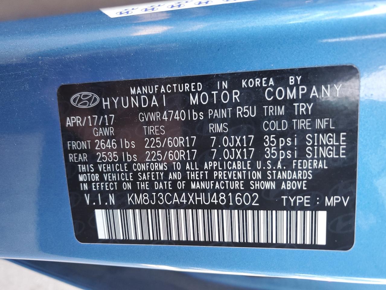 2017 Hyundai Tucson - Image 13