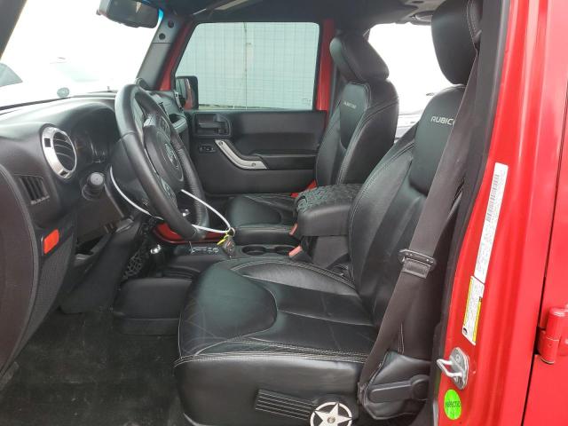 Parquets JEEP WRANGLER 2014 Czerwony