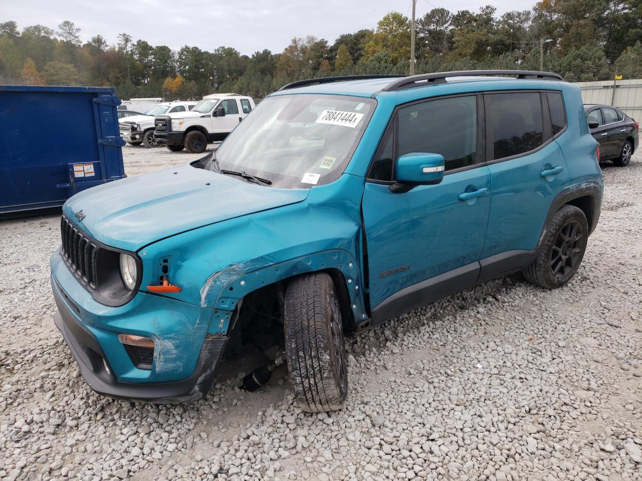 VIN ZACNJABB0LPL76619 2020 JEEP RENEGADE no.1