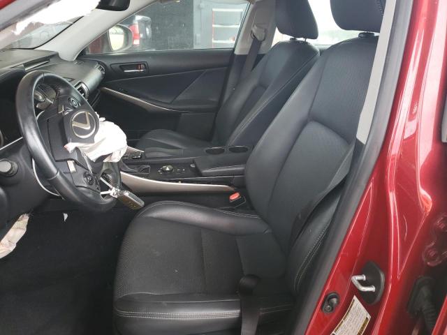  LEXUS IS 2015 Burgundy