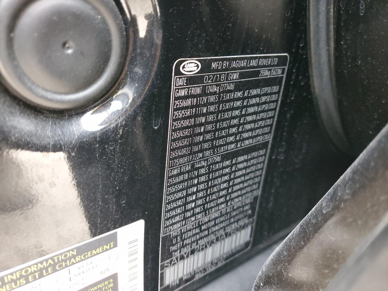 2018 Land Rover Range Rover - Image 13