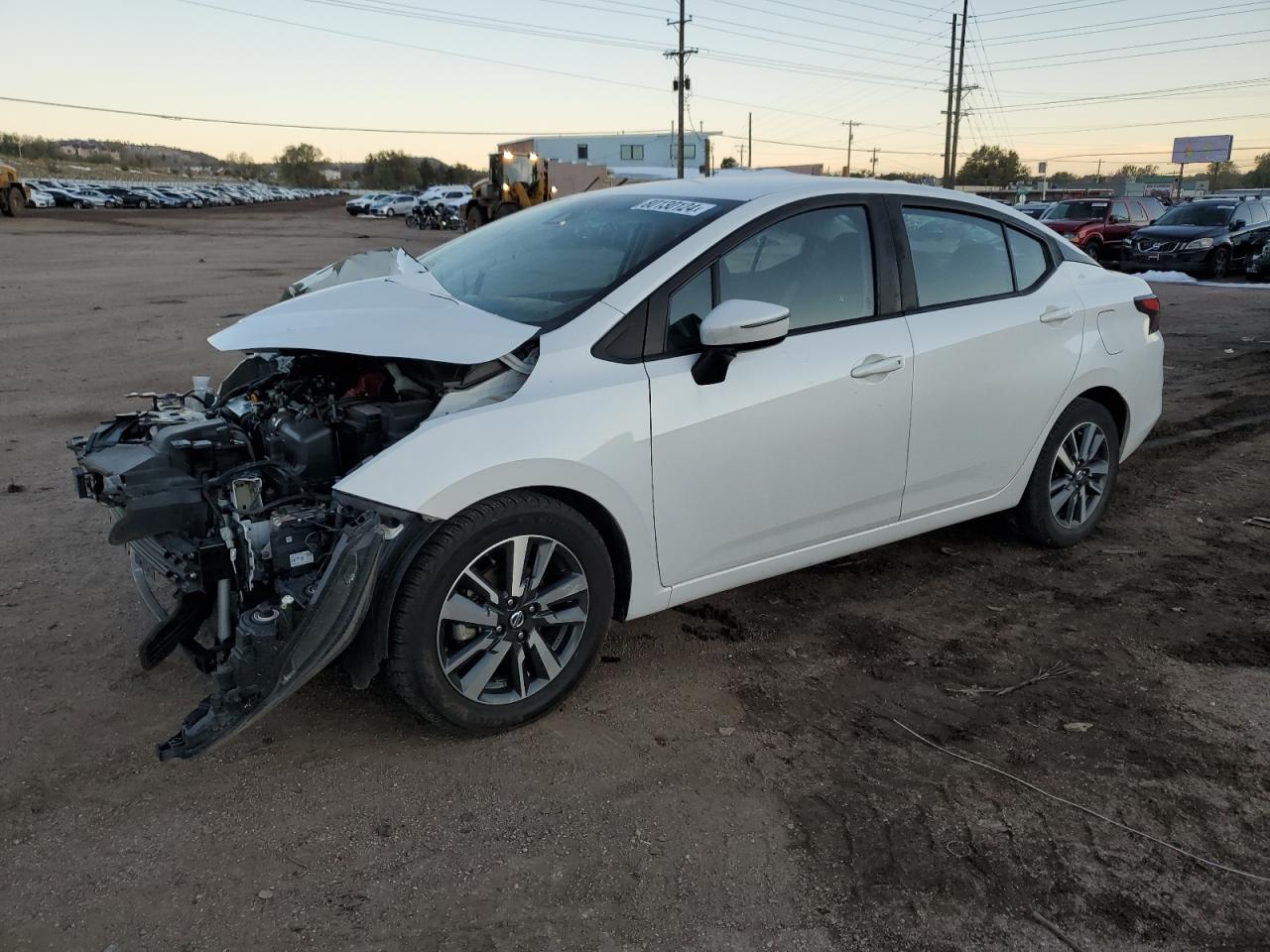 2021 Nissan Versa Sv продається в Colorado Springs, CO - Front End