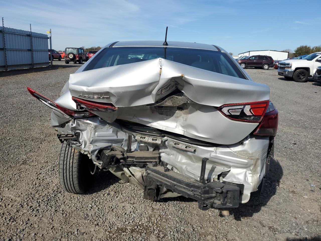 2022 Hyundai Accent Se VIN: 3KPC24A61NE165099 Lot: 80226734