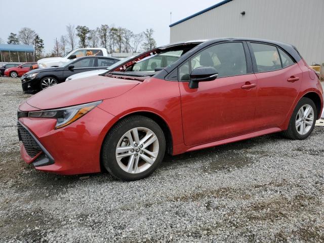  TOYOTA COROLLA 2021 Czerwony