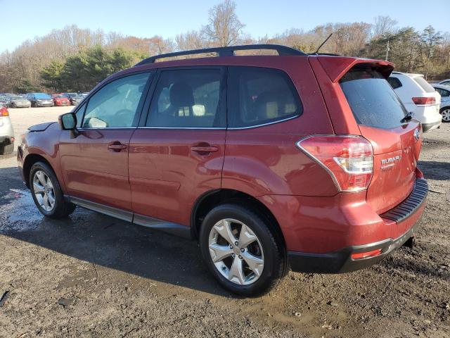  SUBARU FORESTER 2015 Бордовый