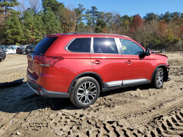  MITSUBISHI OUTLANDER 2016 Czerwony