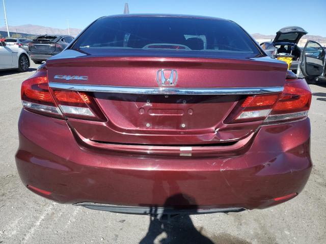  HONDA CIVIC 2013 Burgundy