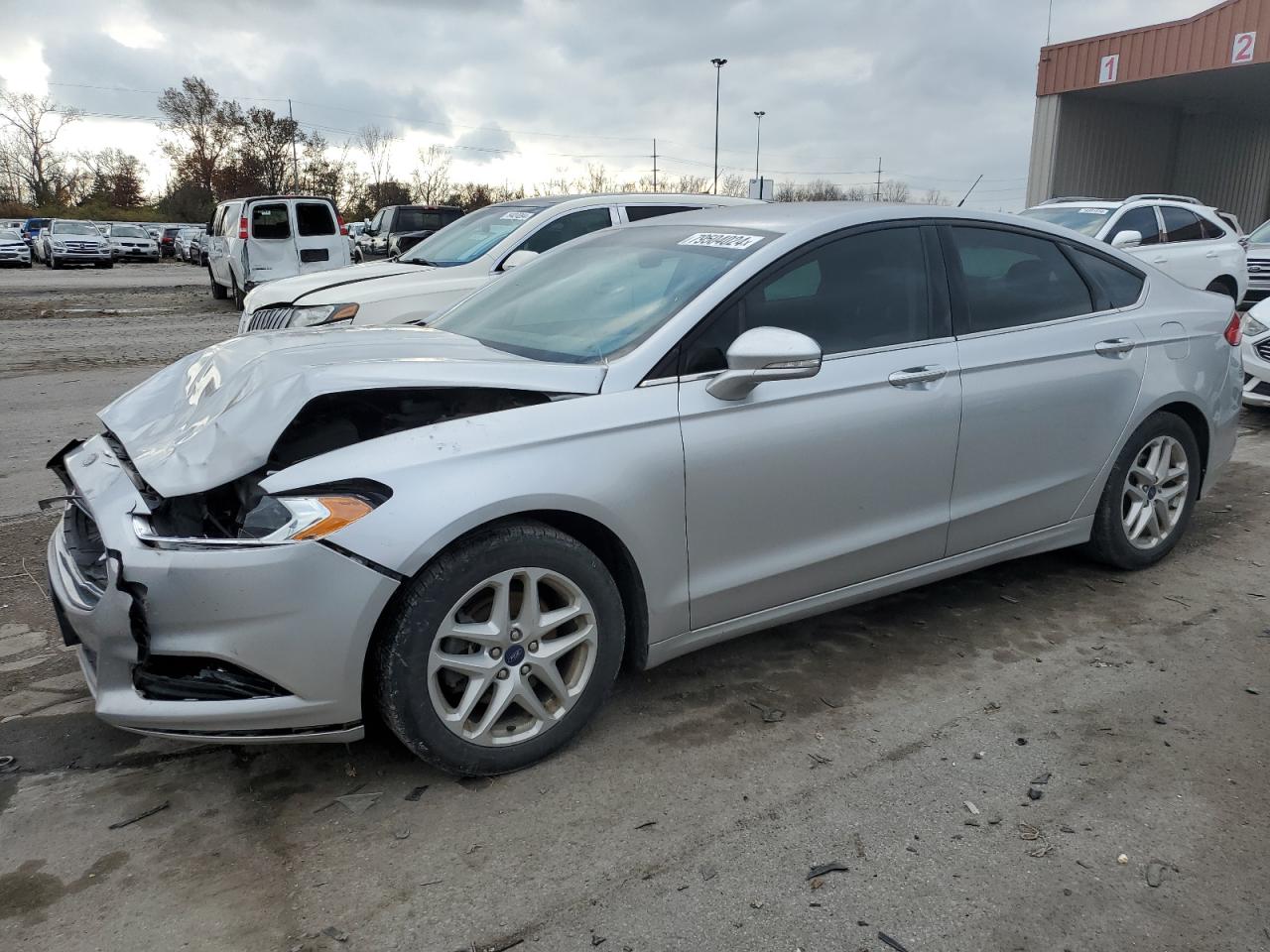 VIN 1FA6P0HD7F5101969 2015 FORD FUSION no.1