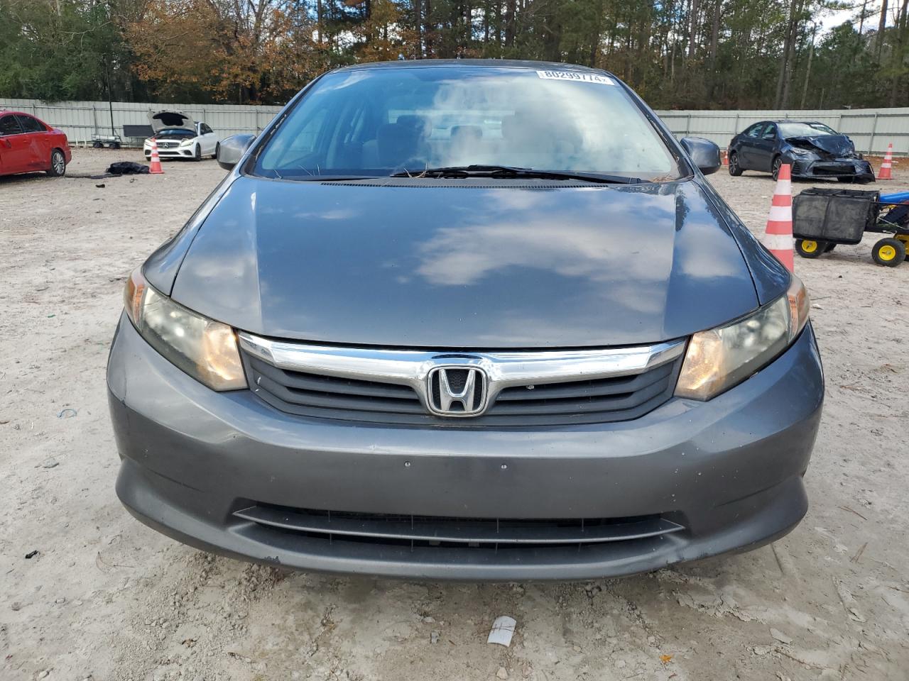 2012 Honda Civic Lx VIN: 2HGFB2F59CH334130 Lot: 80299774