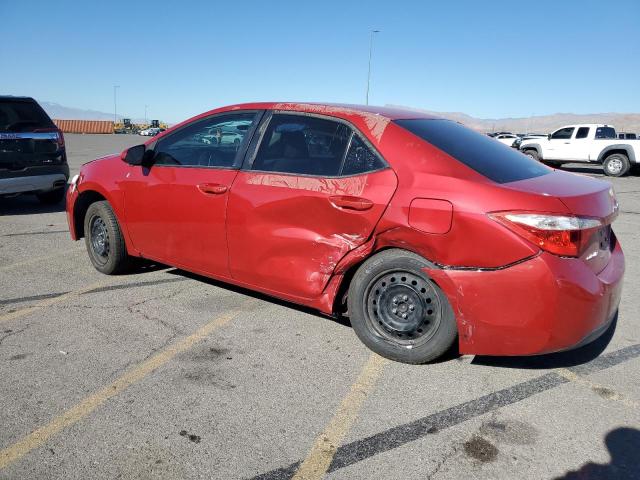  TOYOTA COROLLA 2014 Red