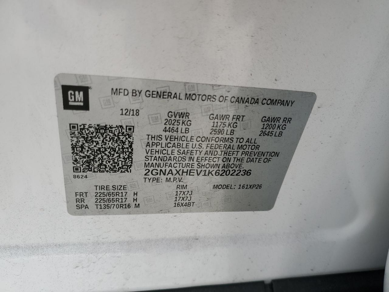 2019 Chevrolet Equinox - Image 14
