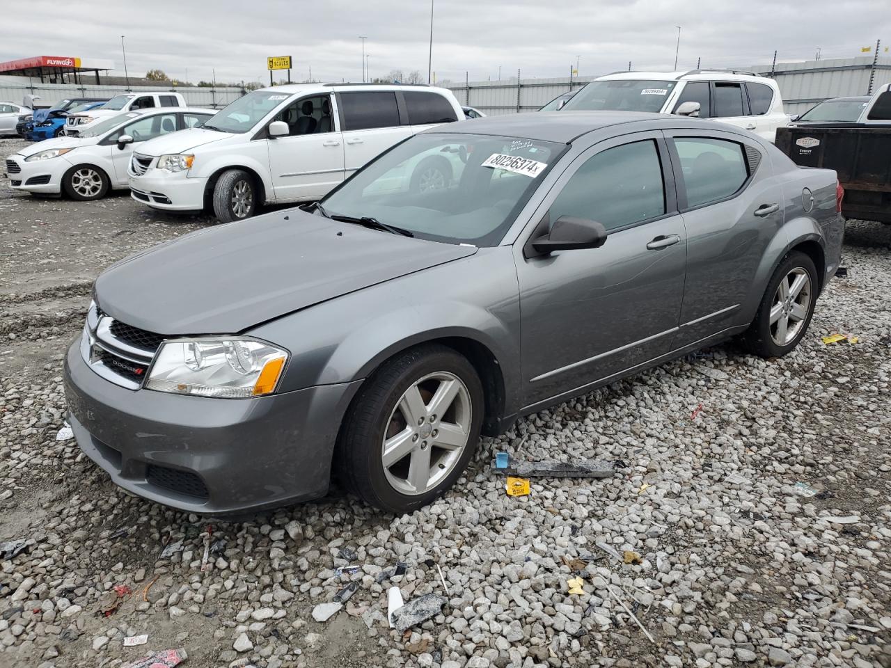 VIN 1C3CDZAB9DN643076 2013 DODGE AVENGER no.1