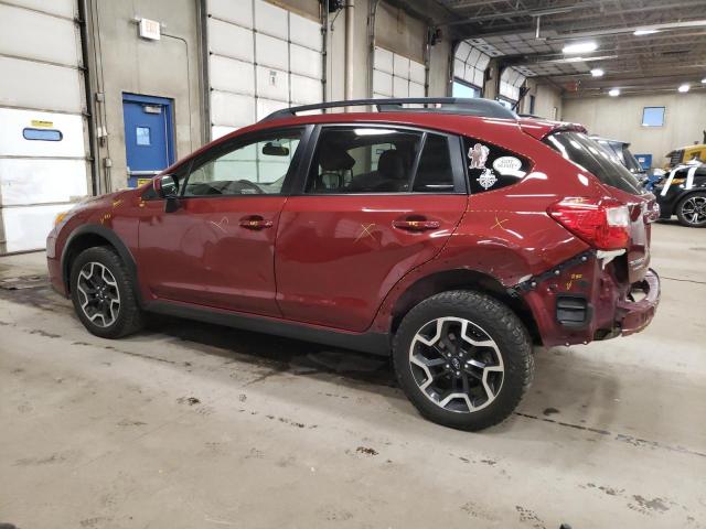  SUBARU CROSSTREK 2016 Червоний