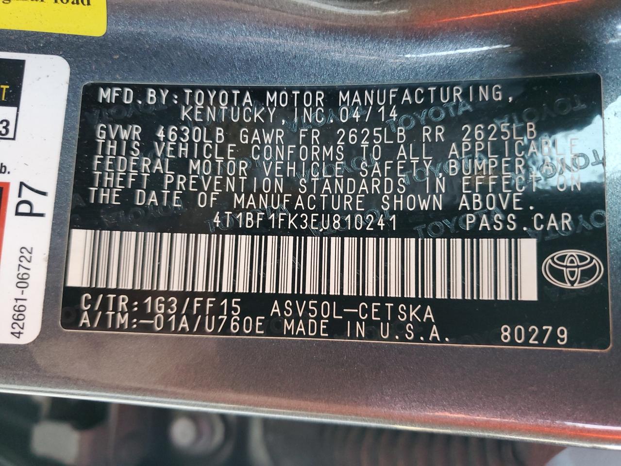 2014 Toyota Camry - Image 12