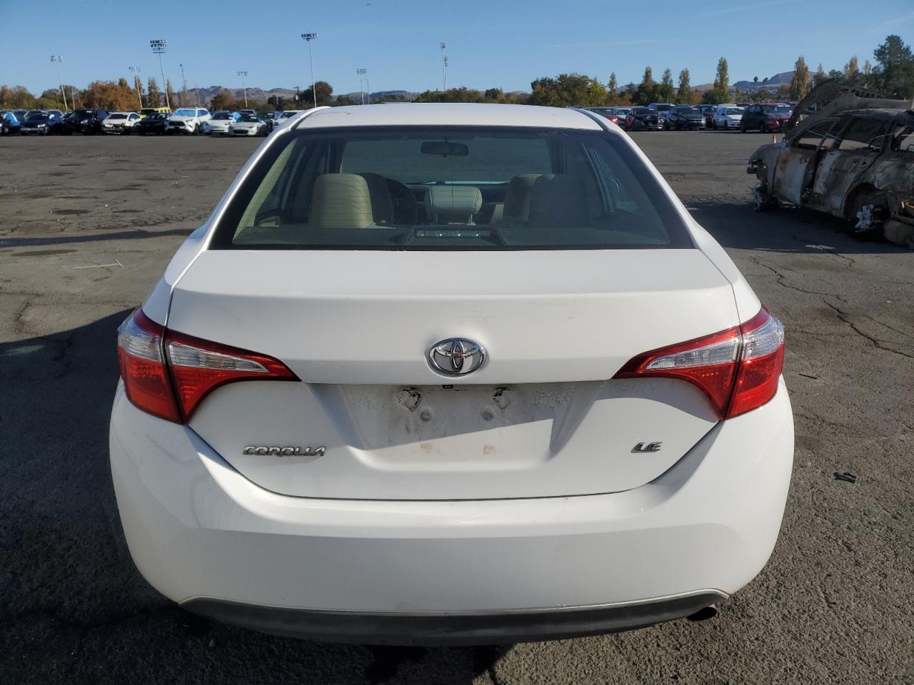 2015 Toyota Corolla L VIN: 5YFBURHE5FP303291 Lot: 80170334