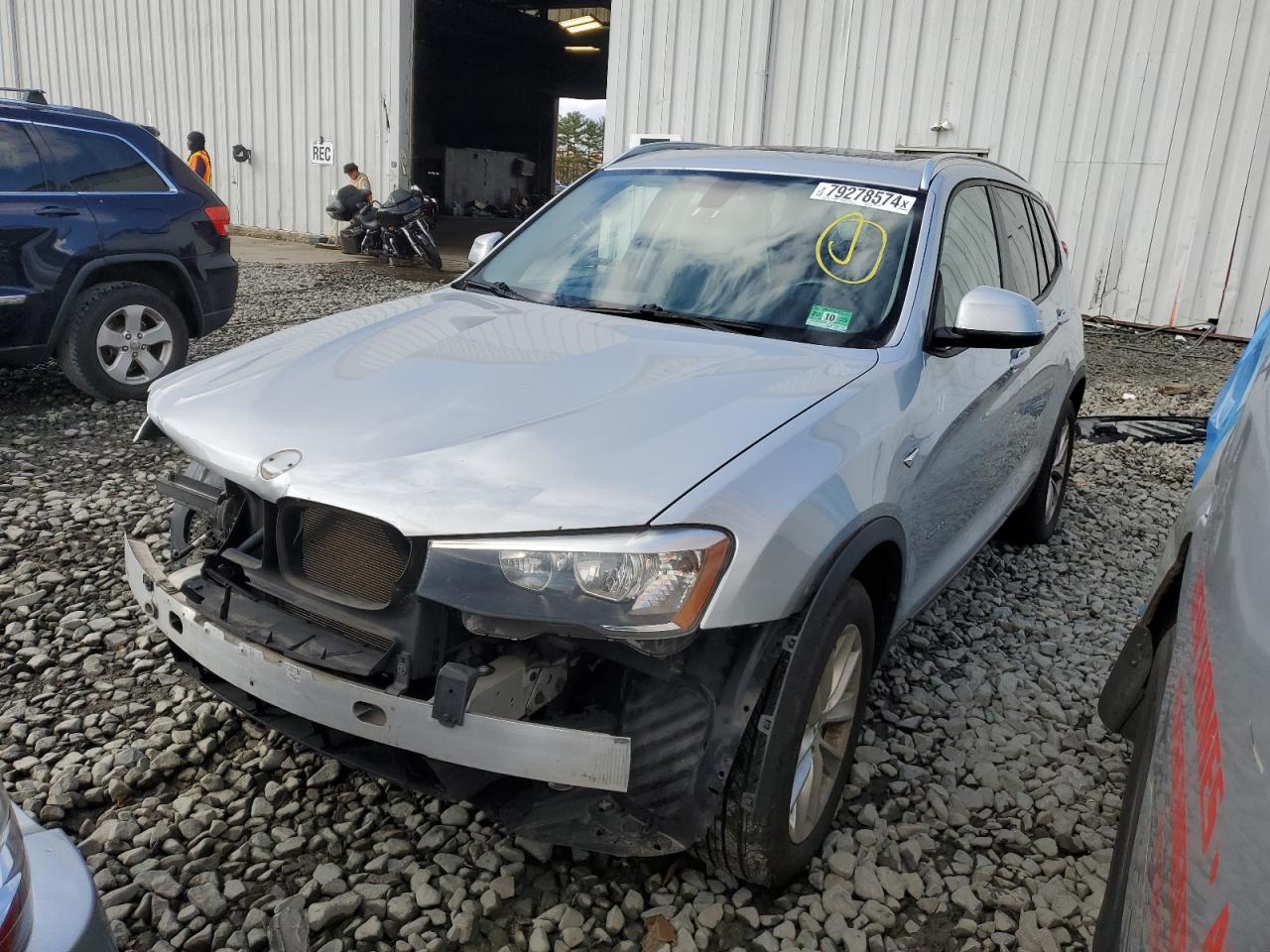 VIN 5UXWX9C52F0D53142 2015 BMW X3 no.1