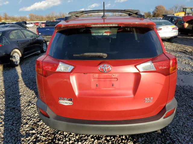  TOYOTA RAV4 2015 Czerwony