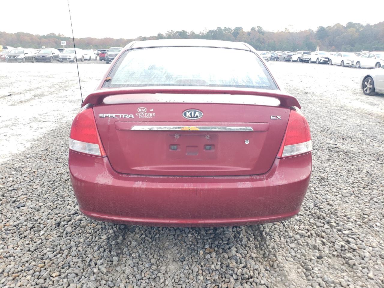 2008 Kia Spectra Ex VIN: KNAFE121585517121 Lot: 81530294