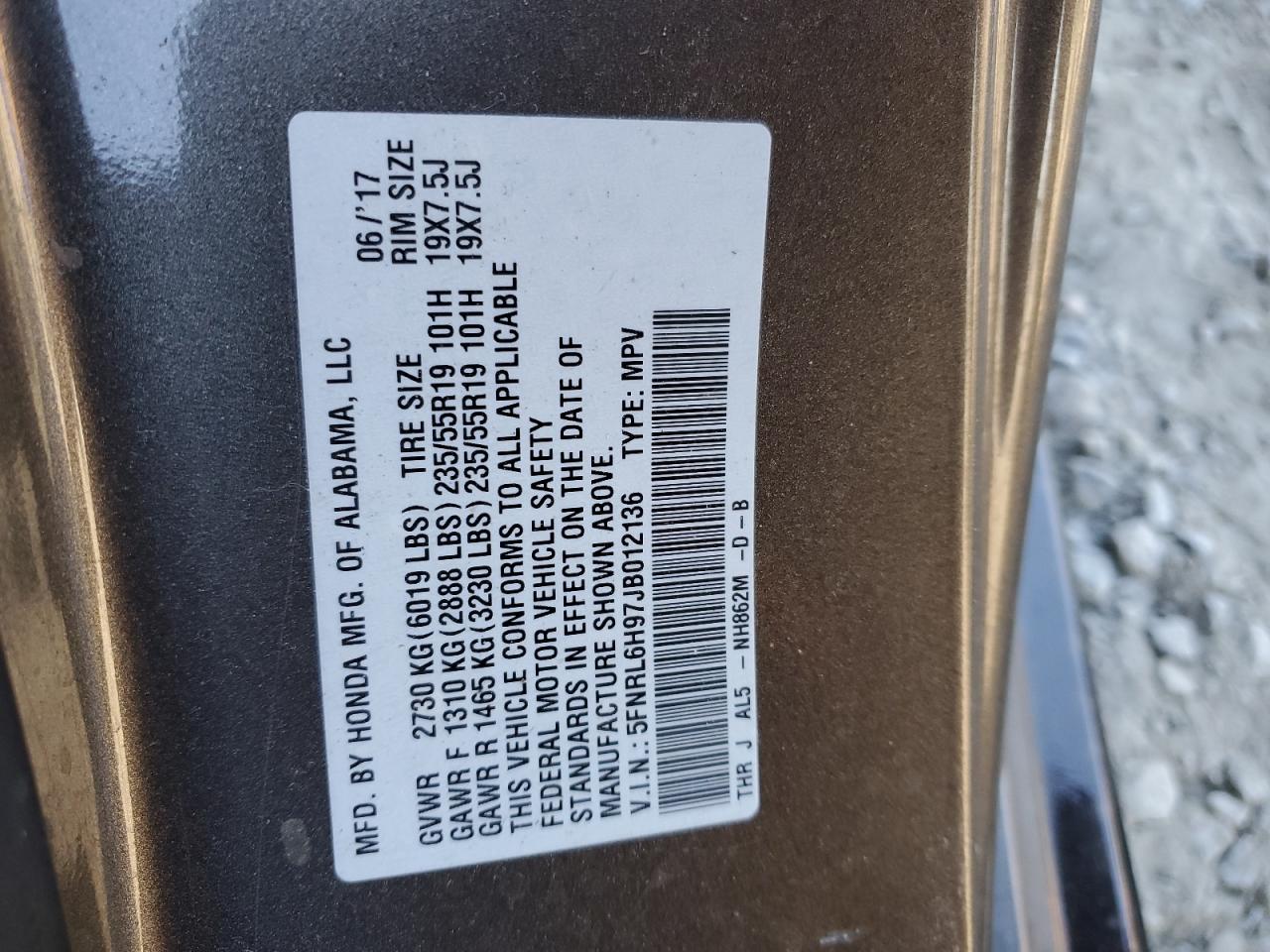 2018 Honda Odyssey - Image 15