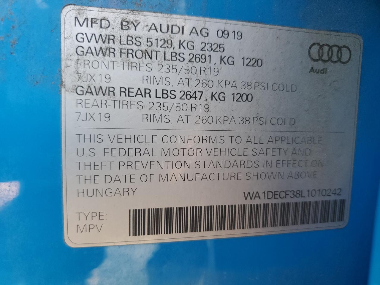 2020 Audi Q3 - Image 13