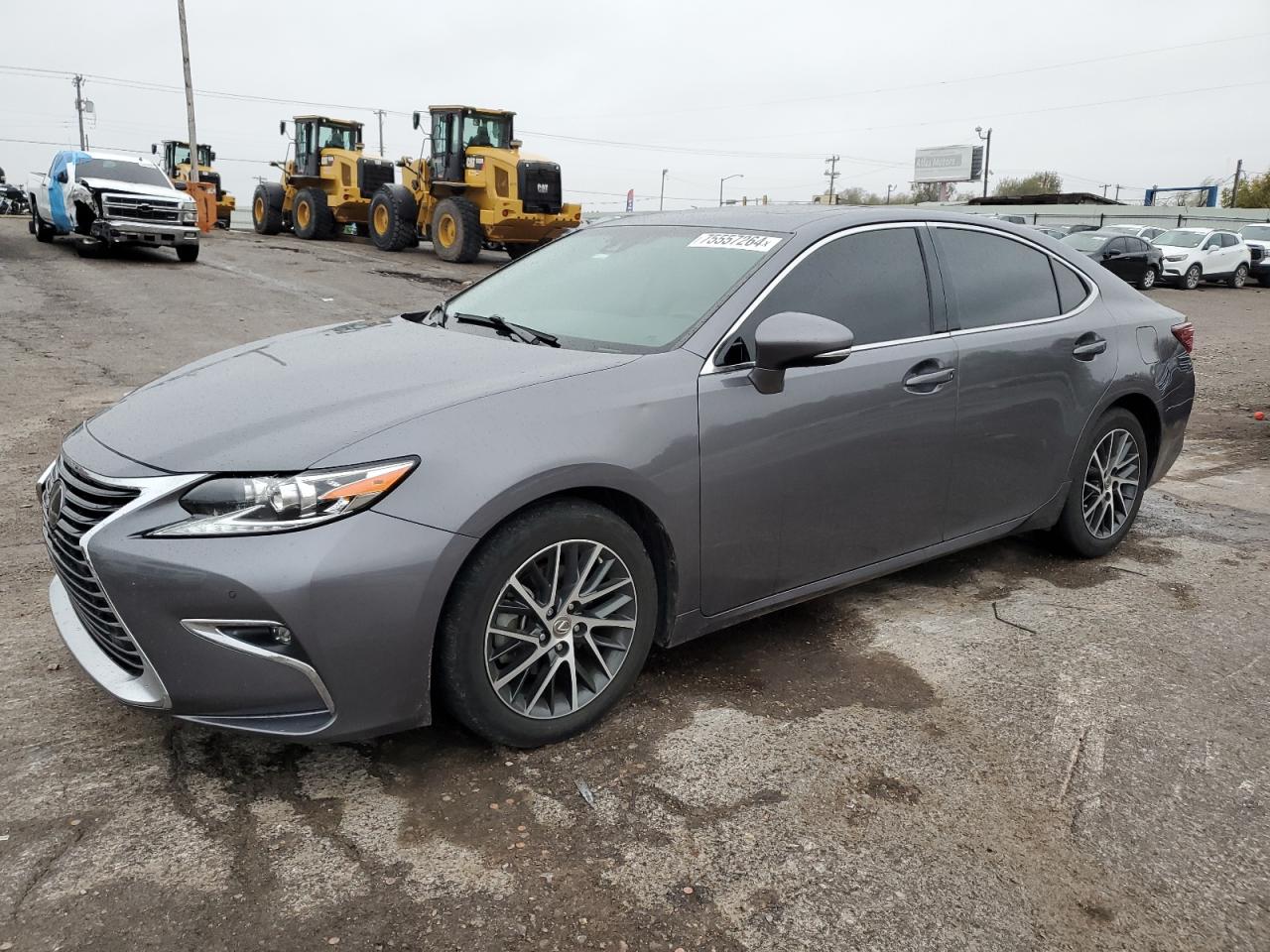2017 Lexus Es 350 იყიდება Oklahoma City-ში, OK - Hail