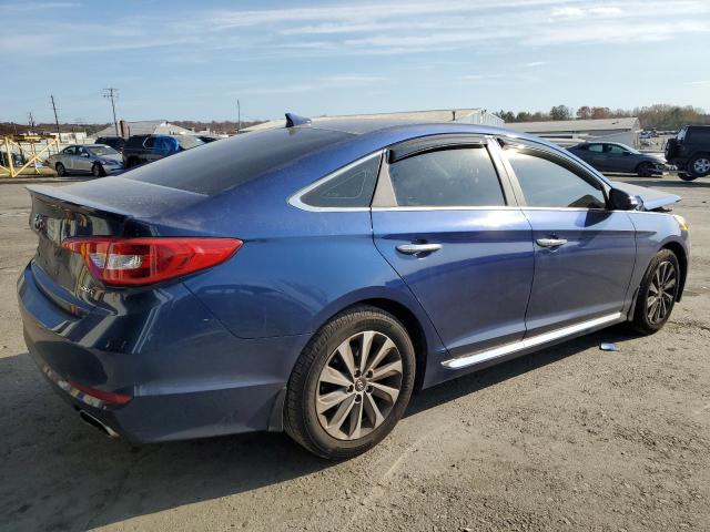  HYUNDAI SONATA 2015 Синий