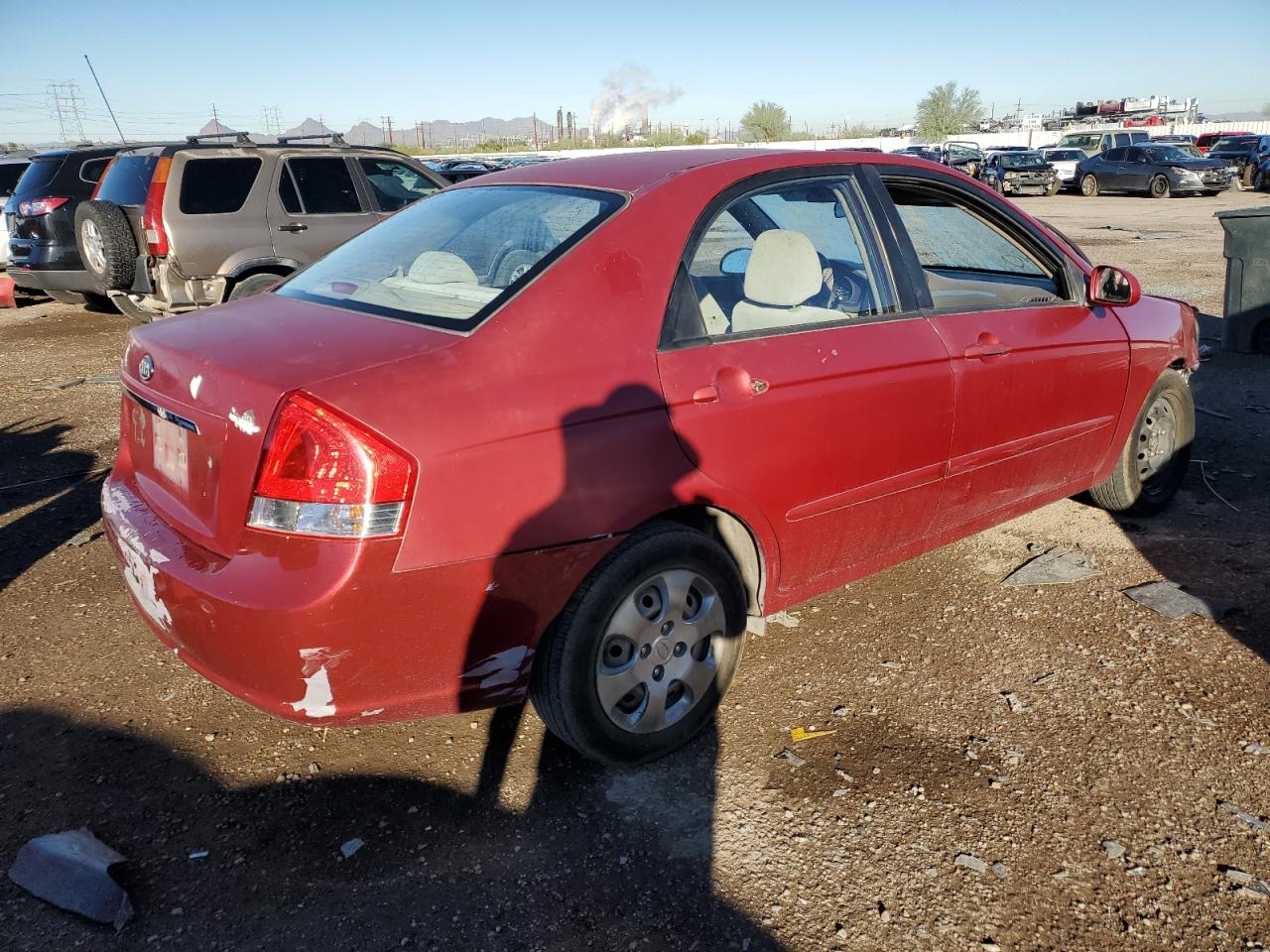 2009 Kia Spectra Ex VIN: KNAFE222595590618 Lot: 79236554