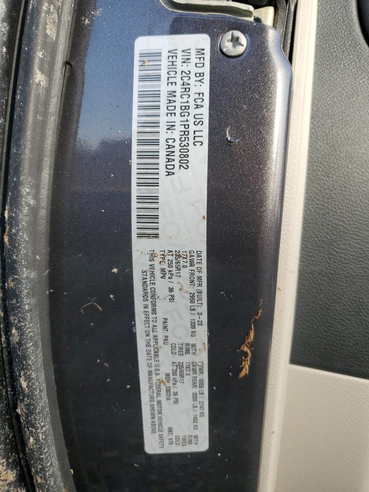 VIN 2C4RC1BG1PR530802 2023 CHRYSLER PACIFICA no.14