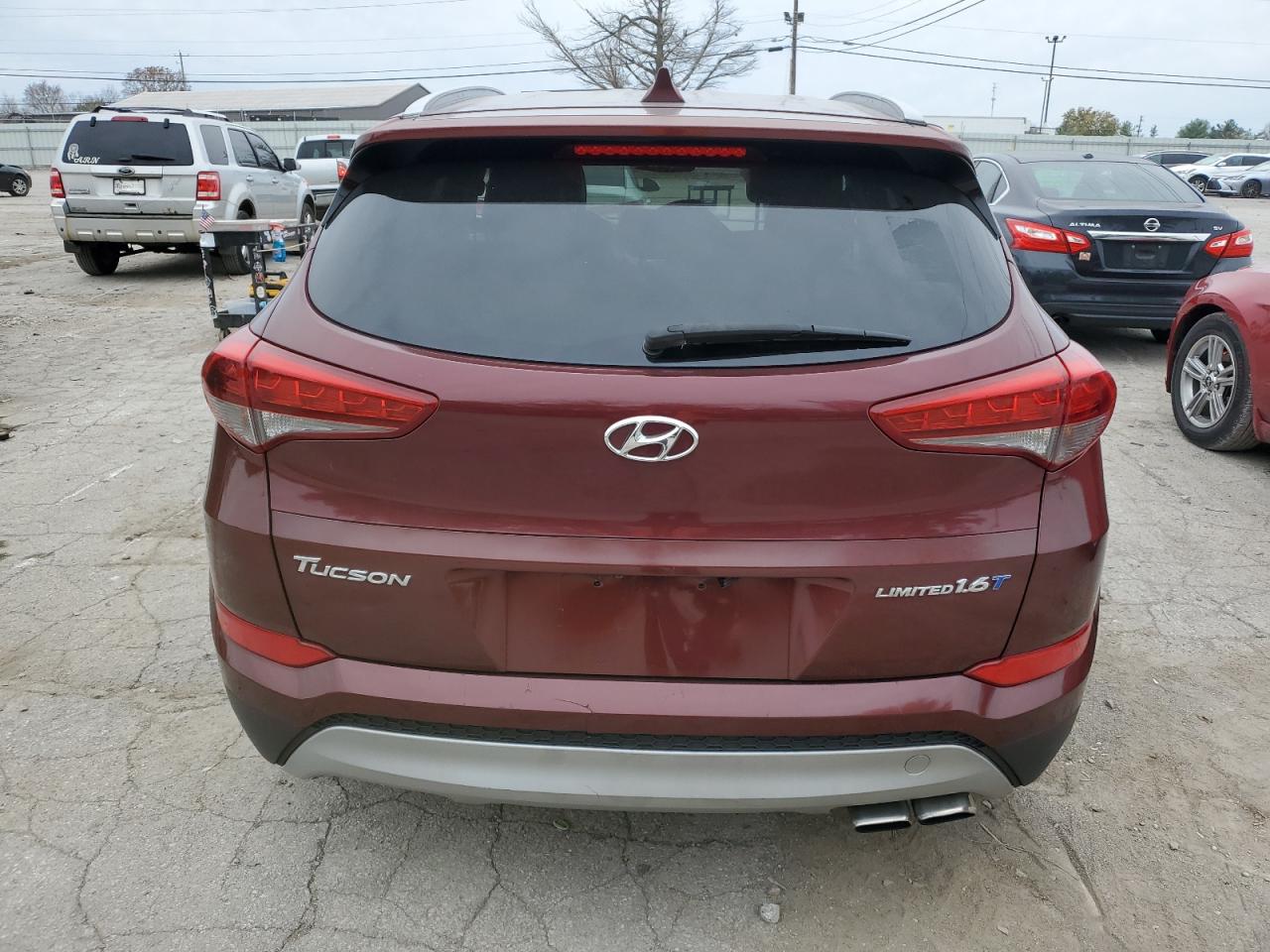 2016 Hyundai Tucson Limited VIN: KM8J33A24GU031148 Lot: 80365504