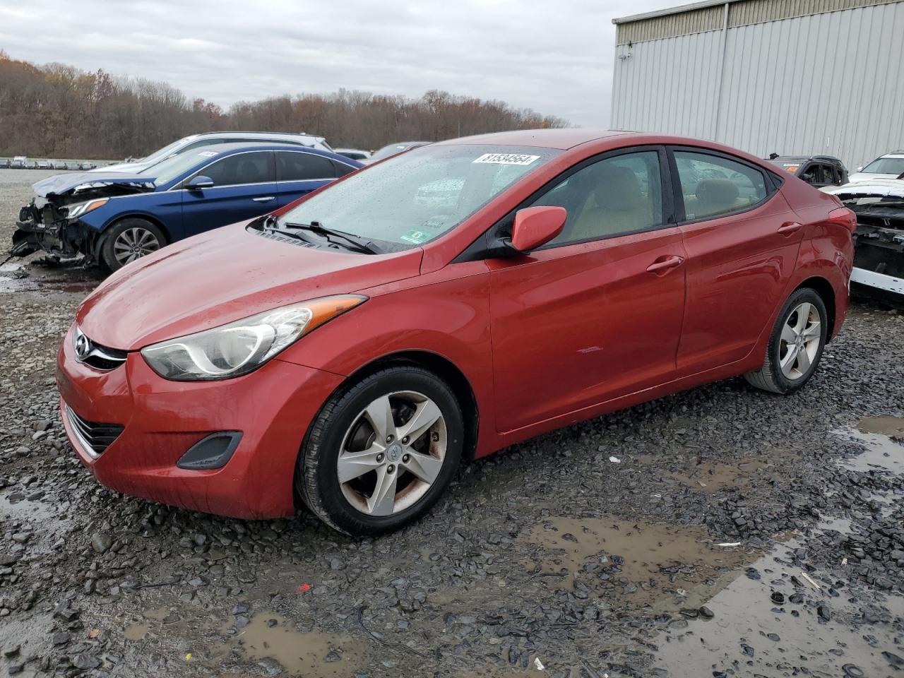 2011 Hyundai Elantra Gls VIN: KMHDH4AE2BU149674 Lot: 81534564