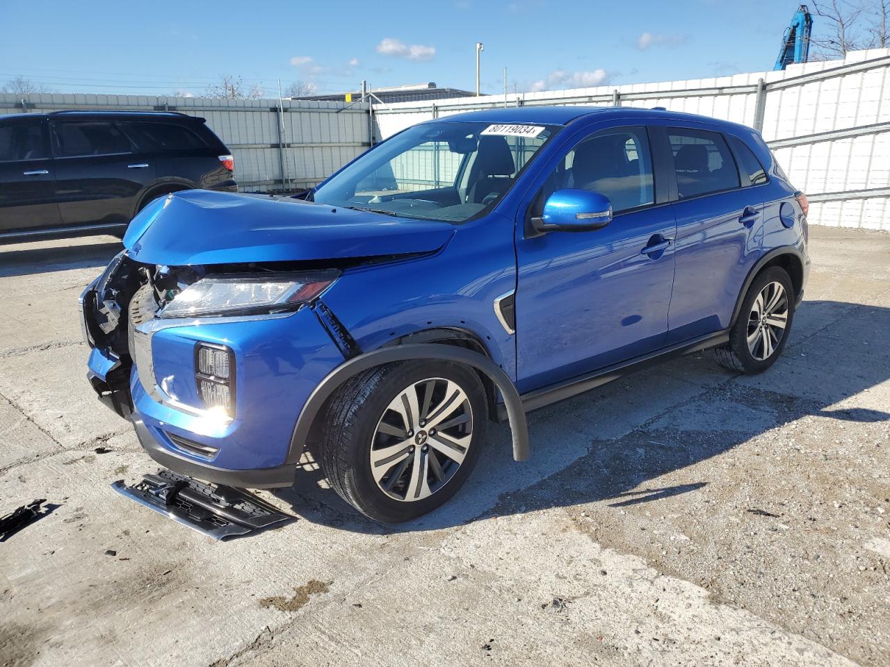 2021 Mitsubishi Outlander Sport Es VIN: JA4ARUAU9MU020999 Lot: 80119034